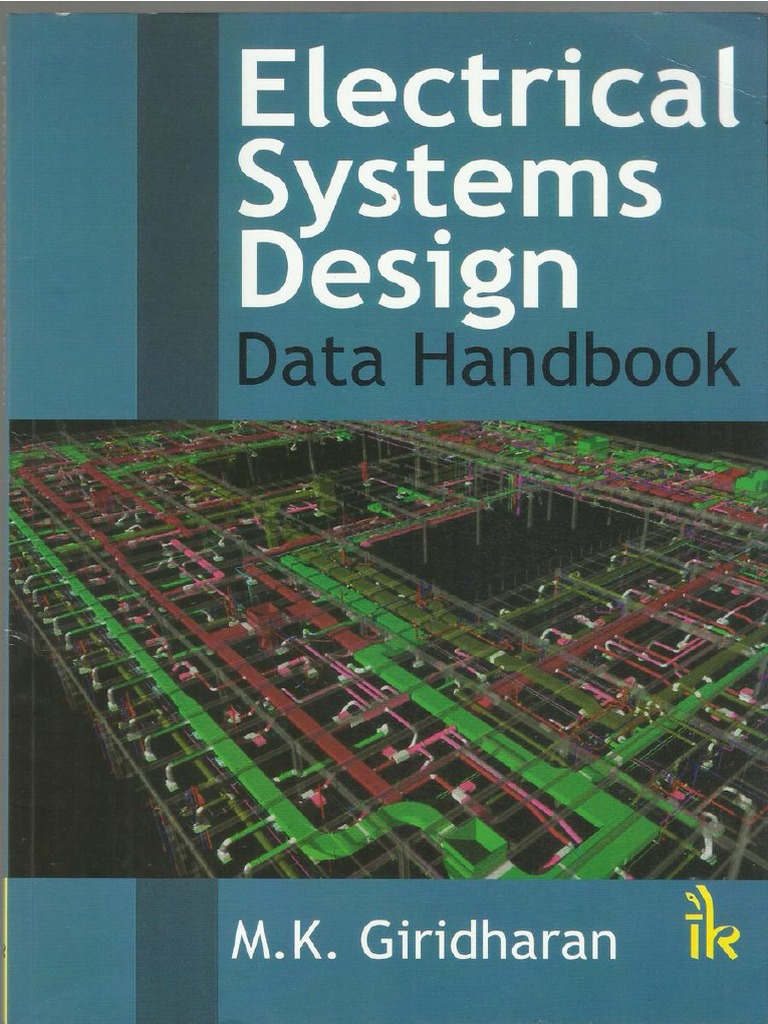 Esd Electrical Systems Design Data Handbook MK Giridharan PDF Free | PDF