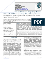 Preliminary Experimental Study of A Single Slope-Double Effect Solar Still Incorporating A Paraffin Wax