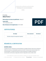 RNCP2927 - DUT - Techniques de Commercialisation - France Compétences