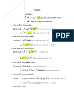 2 Isim Jamak Muannats Salim: 1 2. Isim Jamak Taksir