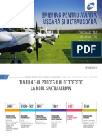 Briefing Pentru Aviația Ușoară Și Ultraușoară: - Chișinău Tma - Chișinău CTR - Clasa G - Rute VFR