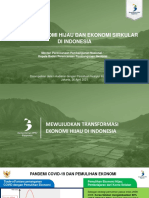 Bahan Menteri PPN Green Economy - Circular Economy 26 April 2021