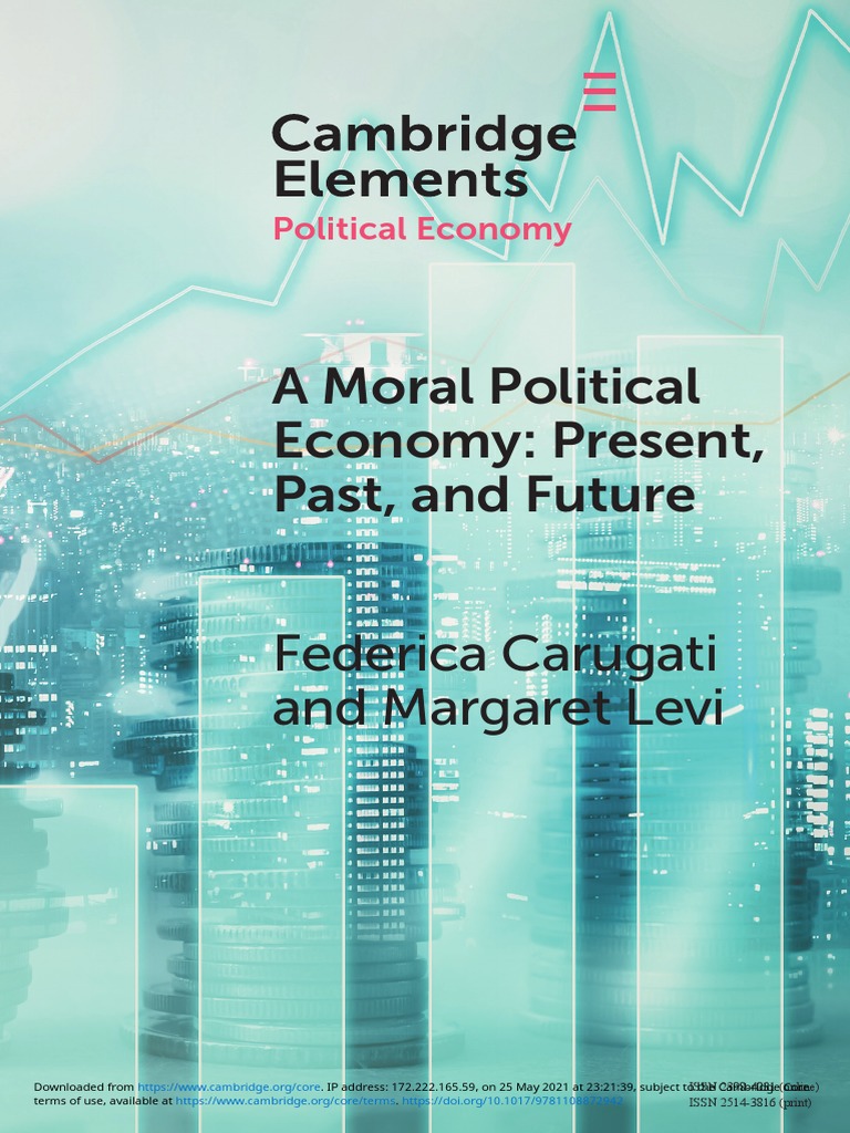 Moral Political Economy PDF Milton Friedman Economics