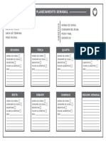 61 - Planejamento Semanal
