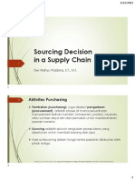 SHARE 06 Sourcing Decision in A Supply Chain