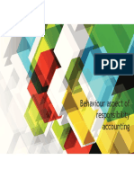 Behaviour aspect of responsibility accounting