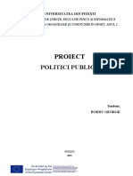 Proiect Politicipublice