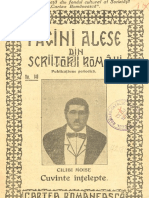 Moise Cibili - Cuvinte Intelepte-1924