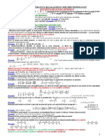 Teorie Matematică Bacalaureat 2020 M1