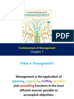 Chapter 7-Fundamentals of Management
