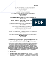 ps09 2010 Guidelines On Sedation and or Analgesia For Diagnostic and Interventional Medical Dental or Surgical Procedures