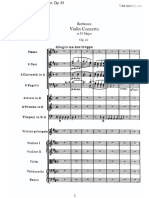 (Free Scores - Com) Beethoven Ludwig Van Violin Concerto in D Major Op 61 23863