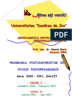 Deschidere Program Postuniv N1