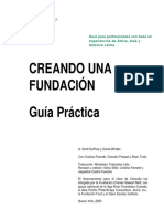 Creando Una Fundación