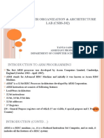 Computer Organization & Architecture LAB (CSBS-302)