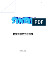 Vdocuments - MX Syntax Exercises 2014 2015