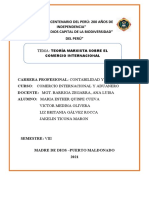 Monografia Teoria Marxista Sobre El Comercio Internacional