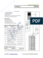 Isc 2SC2624: Silicon NPN Power Transistor