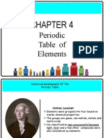 The Periodic Table: Historical Development and Group Properties