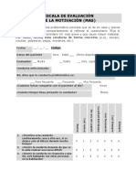 ESCALA MAS-Función Conductual