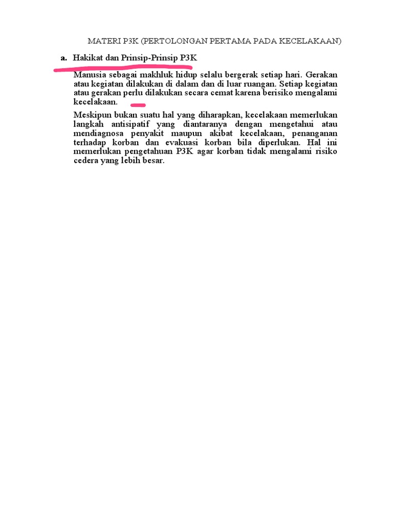 Materi P3K | PDF | Kesehatan Holistik | Sains & Matematika
