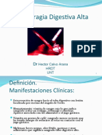 Hemorragia Digestiva Alta - Dr. Héctor Calvo Arana