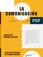 La comunicación