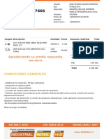 Cotización SO97666 - Servaros