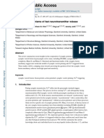 HHS Public Access: Molecular Mechanisms of Fast Neurotransmitter Release