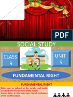 Fundamental Rights Class - 9