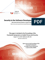 Security in The Software Development Lifecycle