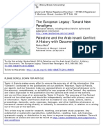 The European Legacy: Toward New Paradigms