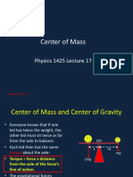 Physics Lec 17 CenterOfMassEtc