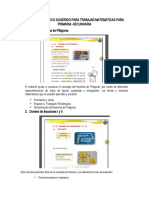 Material Didáctico Sugerido para Trabajar Matemáticas