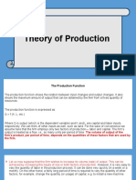 Theory of Production - (Besic Economics)