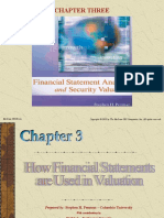 Chap 03 - How Fin Stat Are Used in Valuations