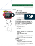 ClemcoCMS-3 Carbon Monoxide Monitor_Alarm- Clemco Abrasive Blasting equipment