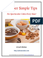 7 Super Simple Techniques For Cakes