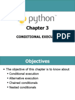 Chapter 3-Conditional Executions