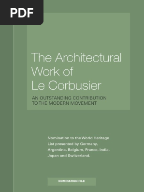 Case Study Le Corbusier Works Pdf World Heritage Site Property