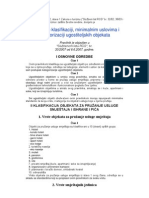 01 Pravilnik o Klasifikaciji, Minimalnim Uslovima I Kategorizaciji Ugostiteljskih Objekata