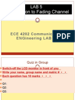 Introduction To Fading Channel: Ece 4202 Communication Engineering Lab Iv