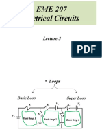 EME 207 Electrical Circuits Loop Currents