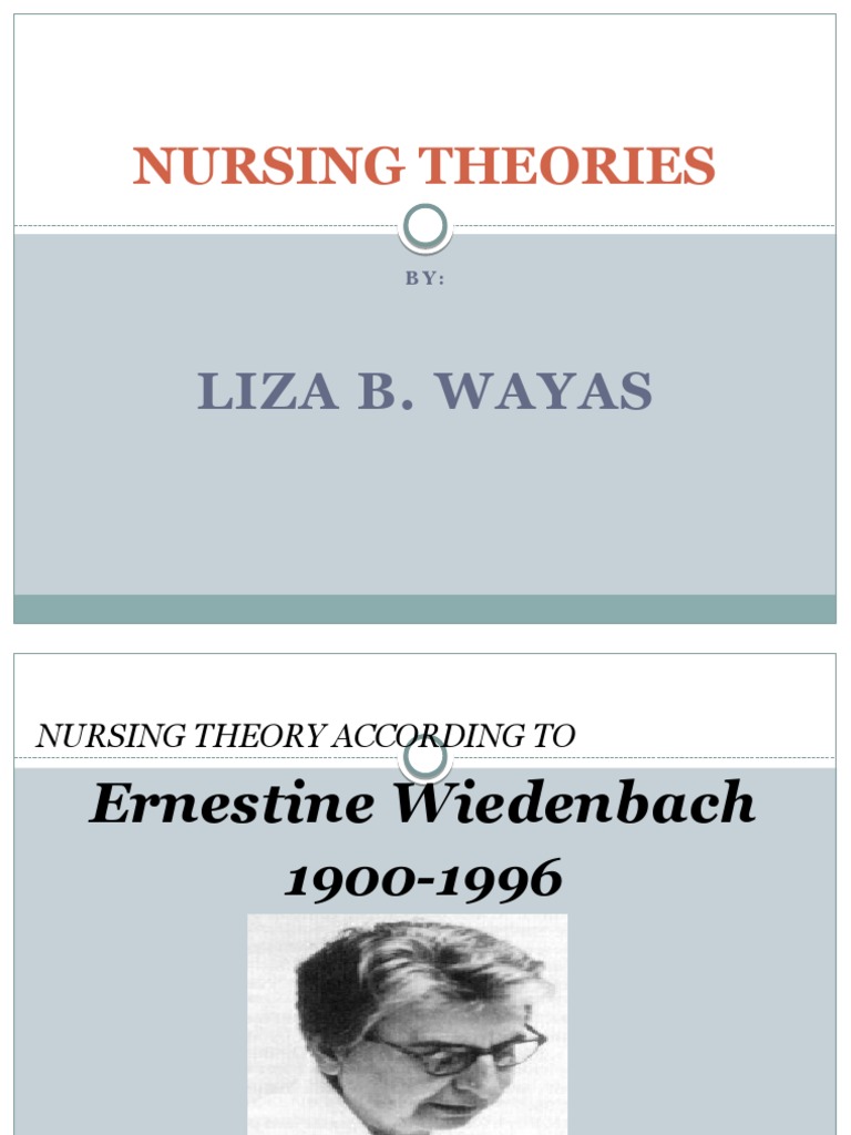 wiedenbach nursing theory