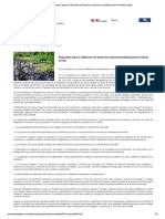 Requisitos para La Utilizacion de Areas de Reservas Forestales para El Interes Social