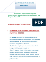 Resume G4-Tourisme