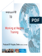 Welcome To: Working at Heights Training