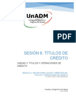 Unidad 3. Títulos Y Operaciones de Crédito