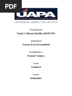 Tarea 8 de Teorias de La Personalidad