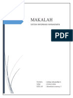 Makalah: Sistem Informasi Manajemen